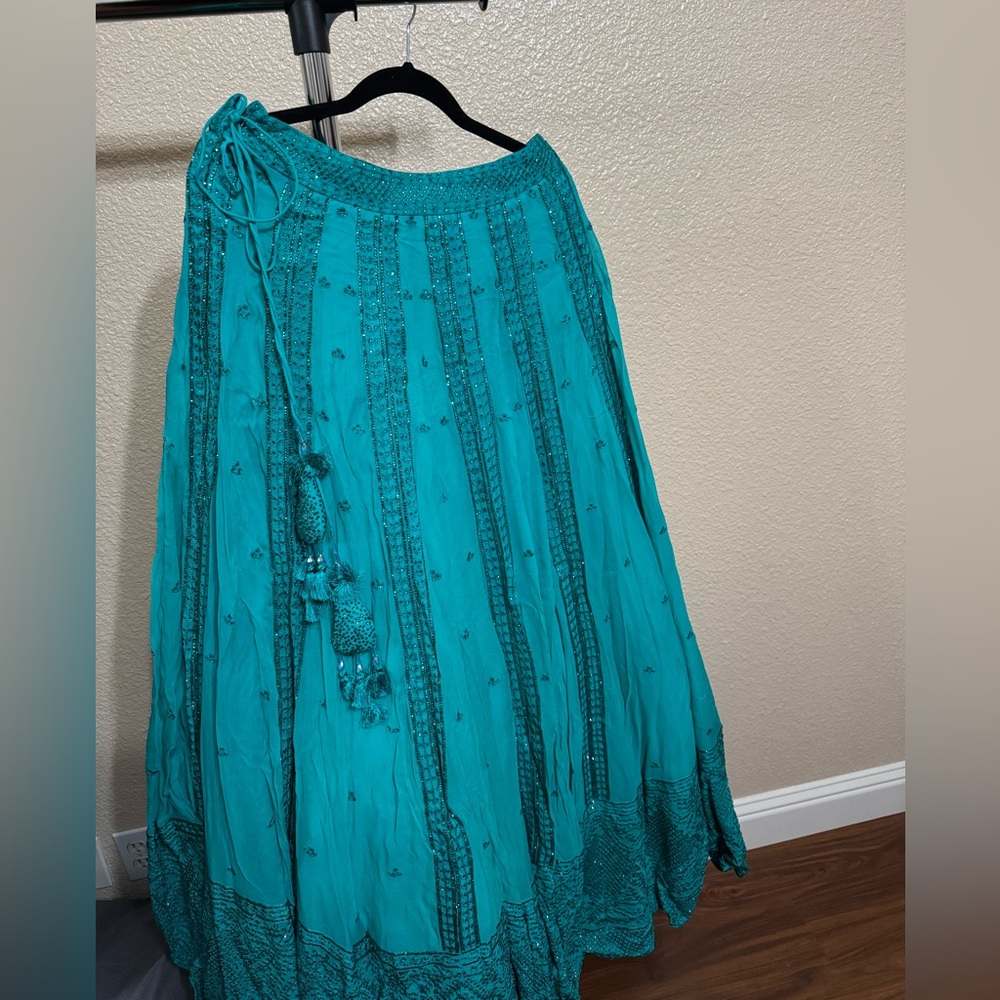Crystal Embroidered Lehenga - Picture 2 of 11